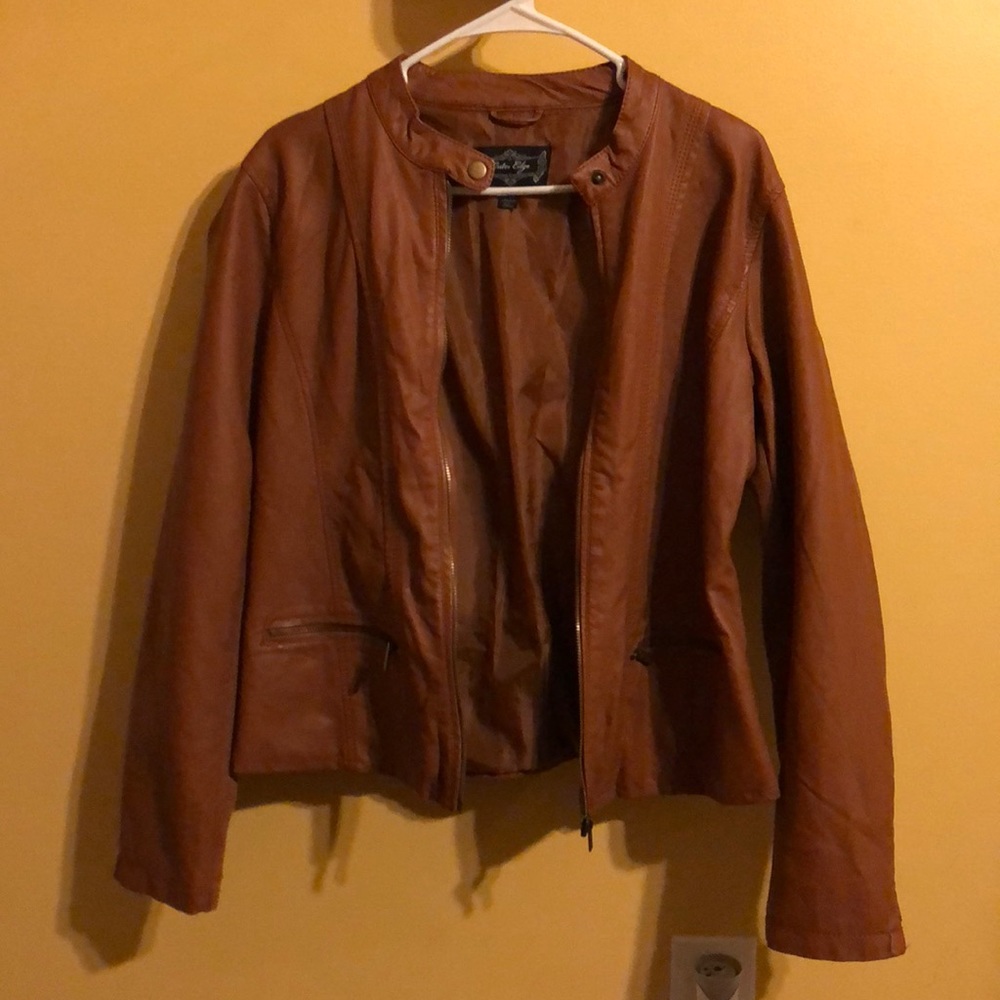 Leather jacket